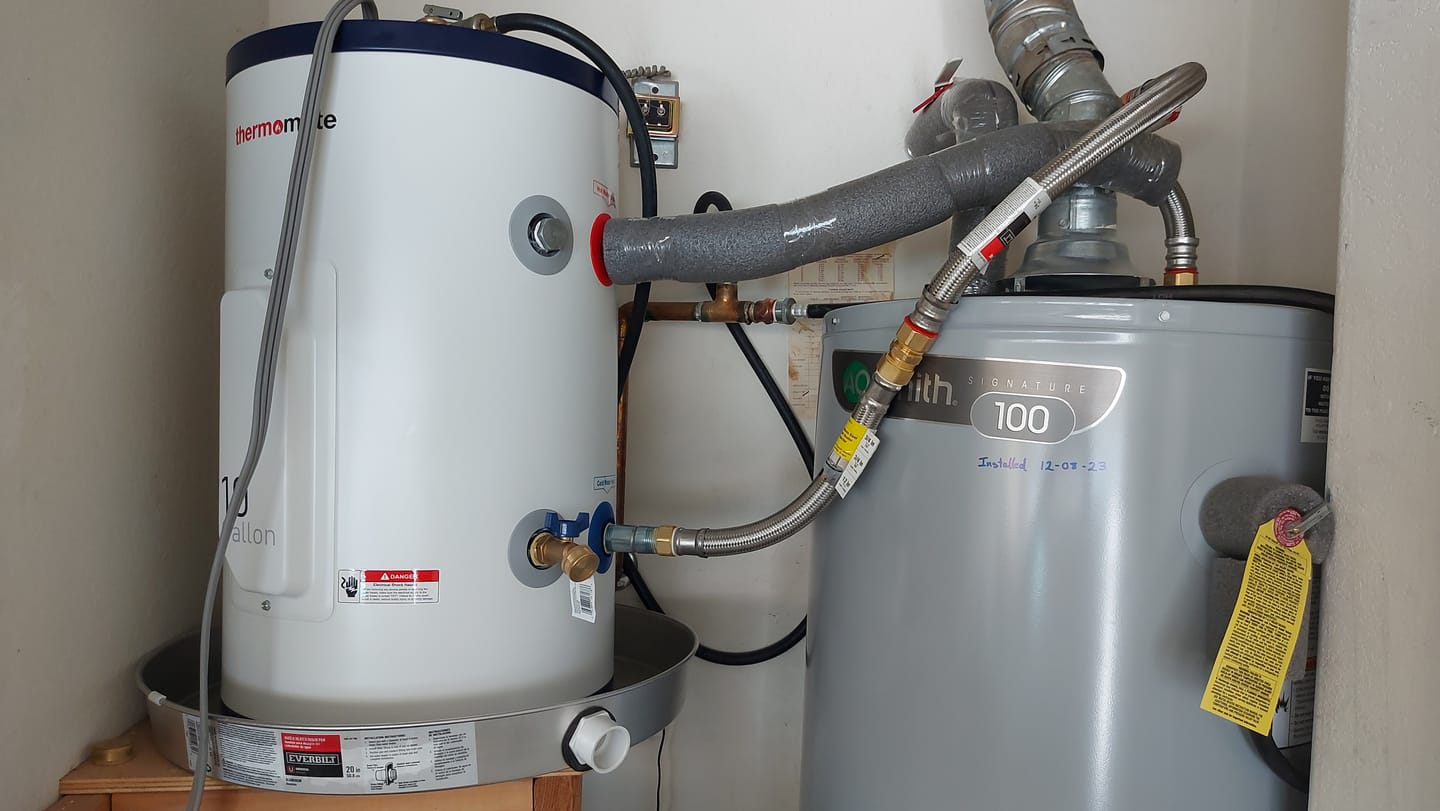 Customer photo review of Thermomate 10 Gallon Point of Use Electric Tank Water Heater