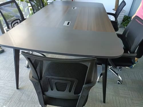 Customer photo review of Conference Table with Socket Holes（East Coast）
