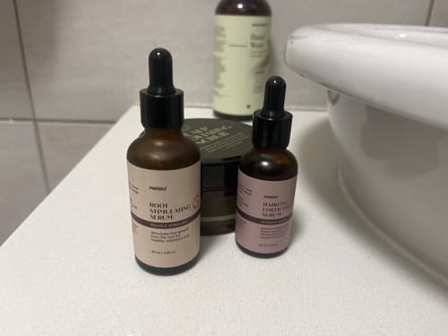 Customer photo review of Scalp Serum Set