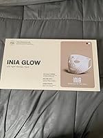 Customer photo review of INIA GLOW Red Light Therapy Mask