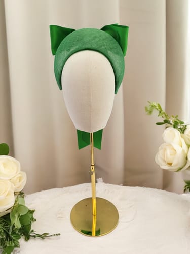 Customer photo review of Machine Made Stiff Sinamay 90cm x 1m - FS002