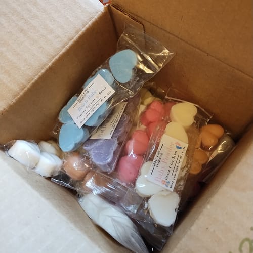 Customer photo review of Wax Melt Tart Scent Bags