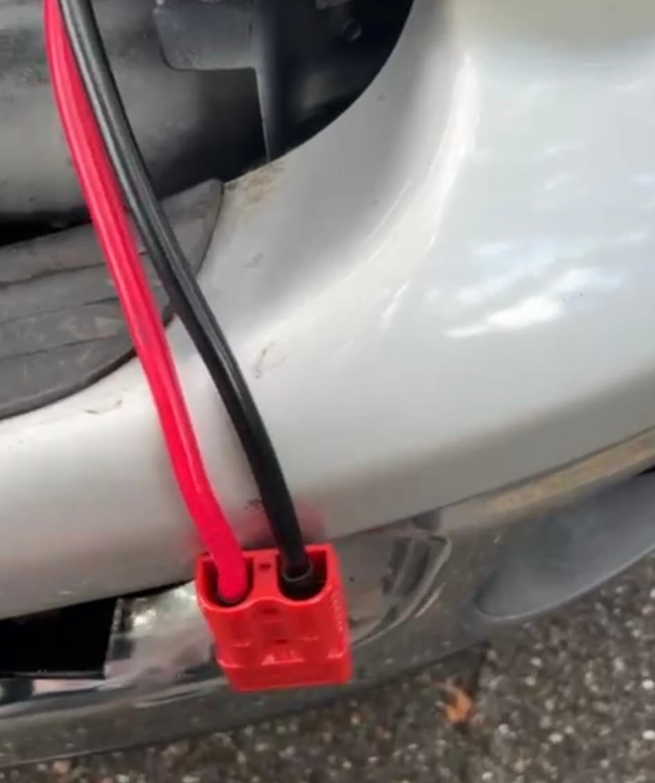 Customer photo review of OPENROAD Winch Power Cable Quick Disconnect | 24 FT