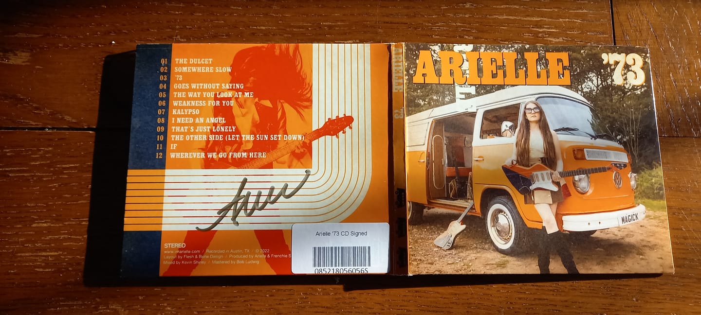 Customer photo review of '73 Physical CD