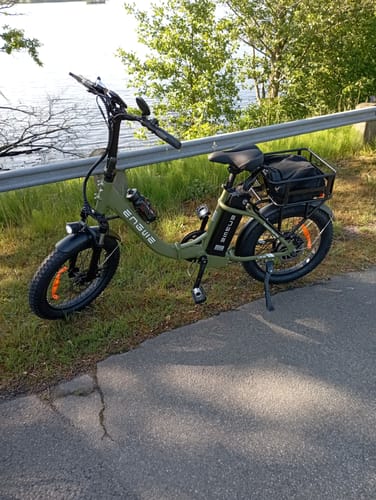 Customer photo review of Engwe L20 SE 250W 20" Foldable Electric Trekking Bike 15.6Ah Step-through E-bike