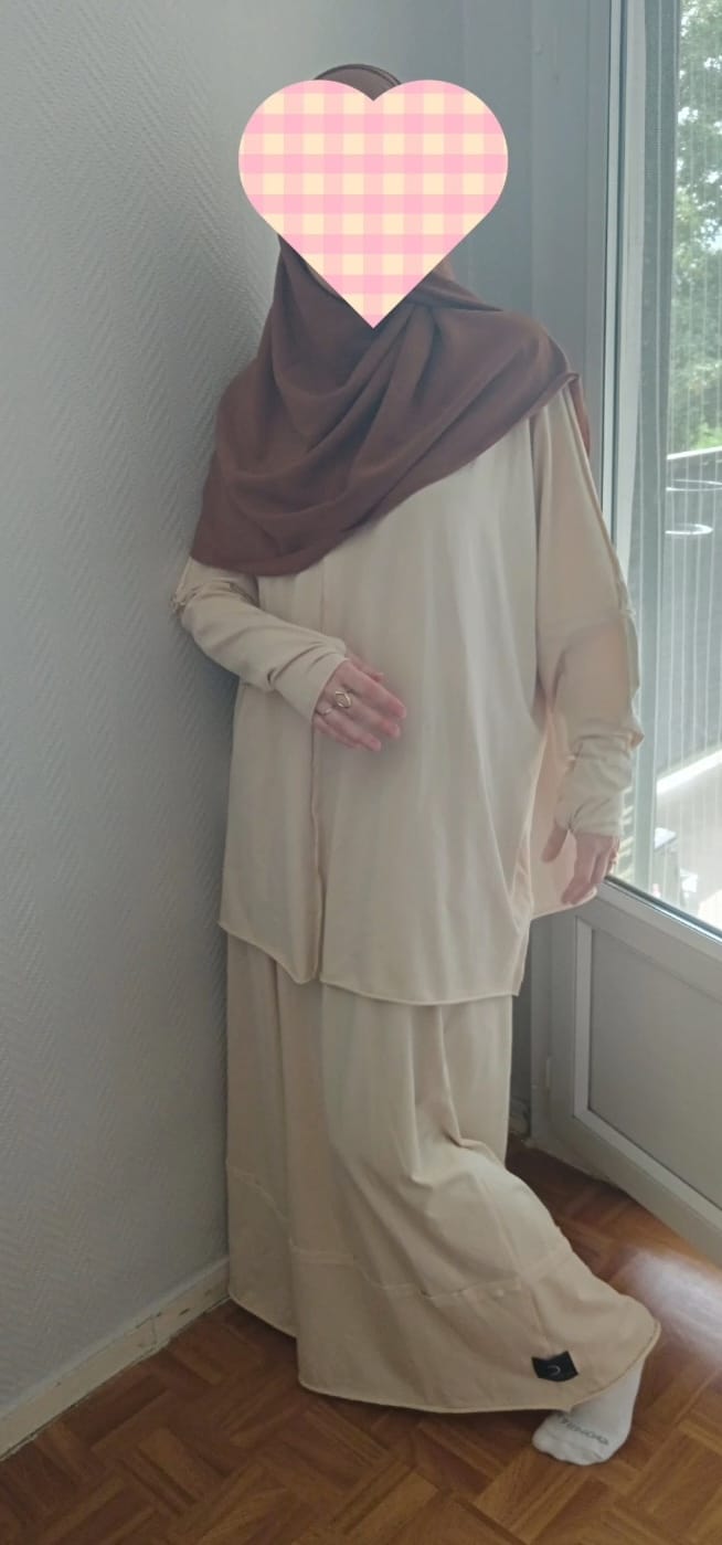 Customer photo review of Top oversize effet seconde peau option mitaine « LE DAILY SKIN » - DAILY DRESS
