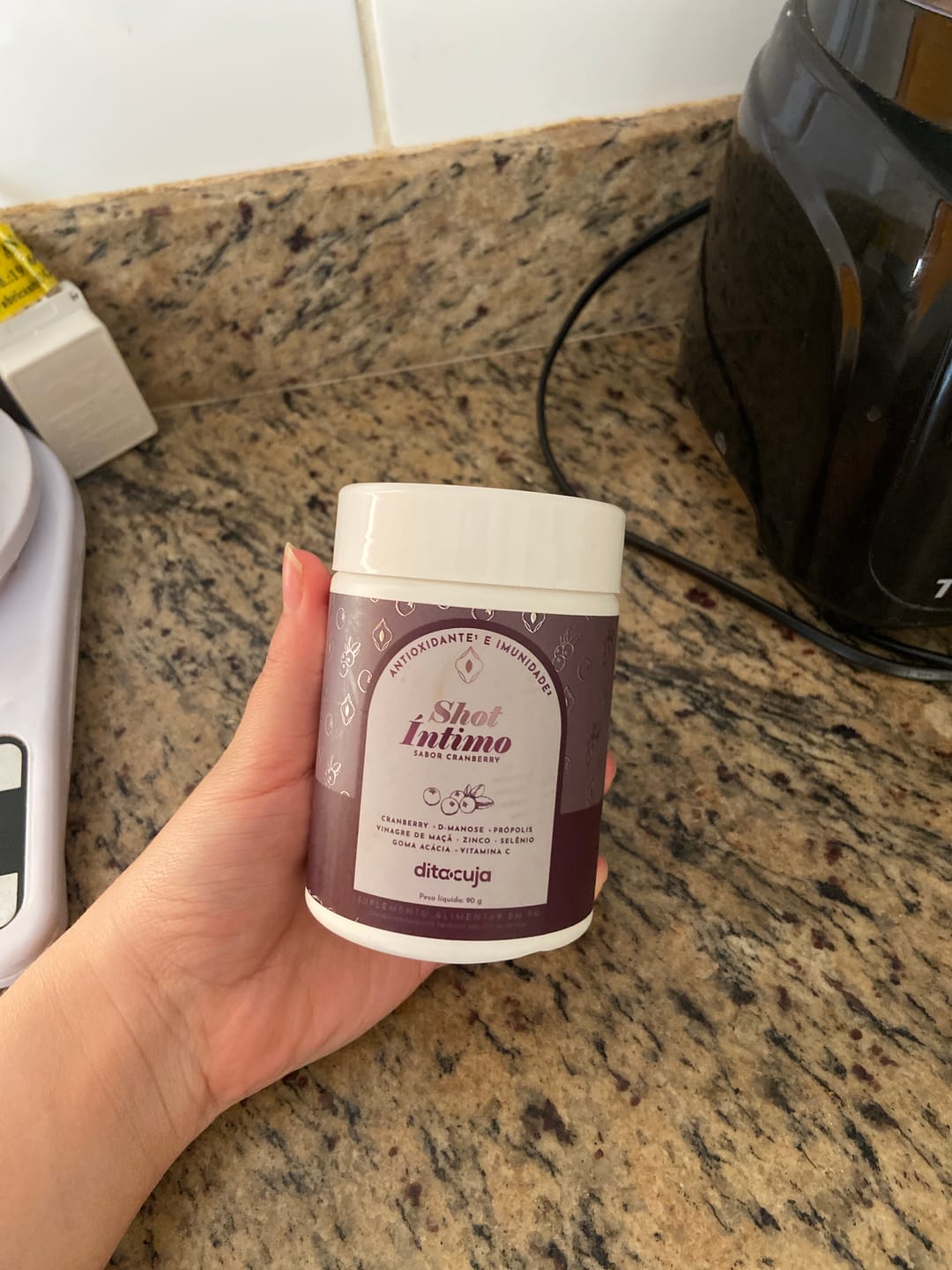 Customer photo review of Shot Íntimo para Imunidade