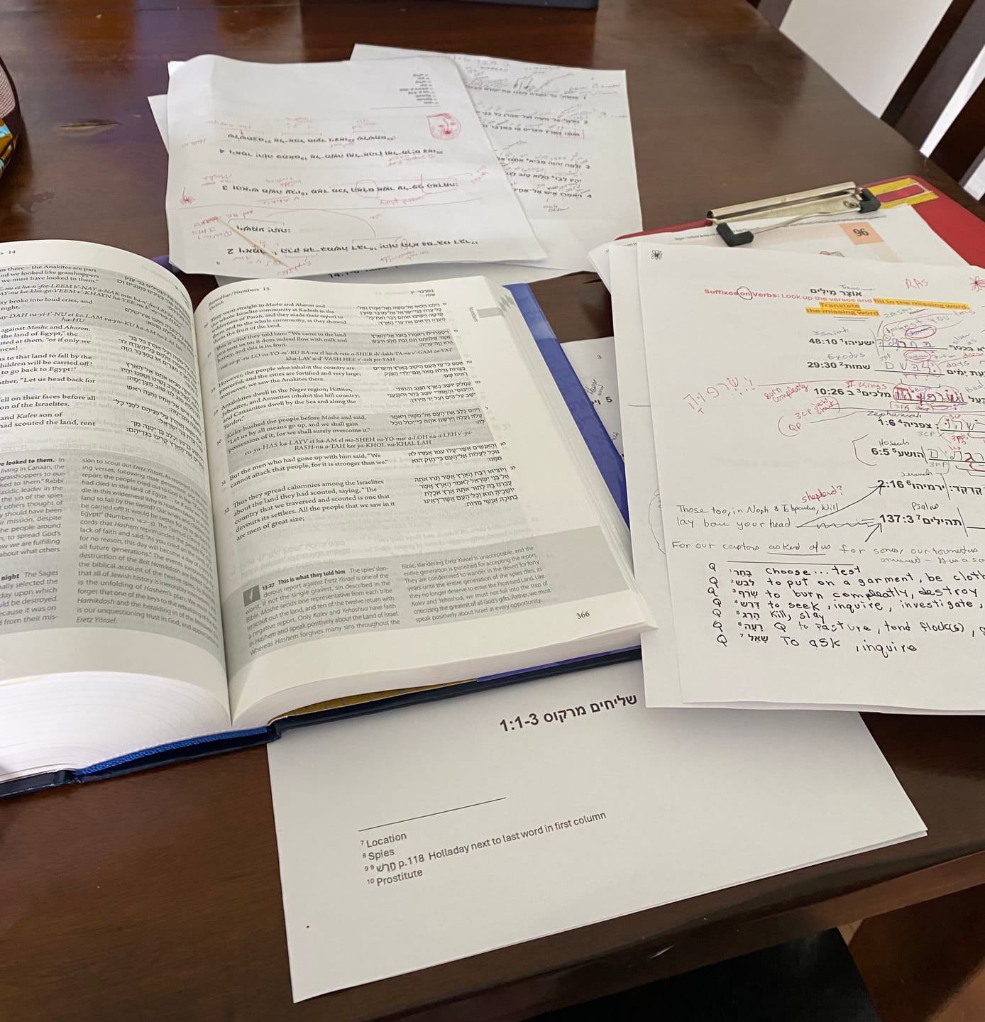 Customer photo review of Facebook SALE SPECIAL - The Israel Bible Hardcover