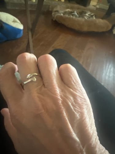 Customer photo review of Hug From Heaven Ring