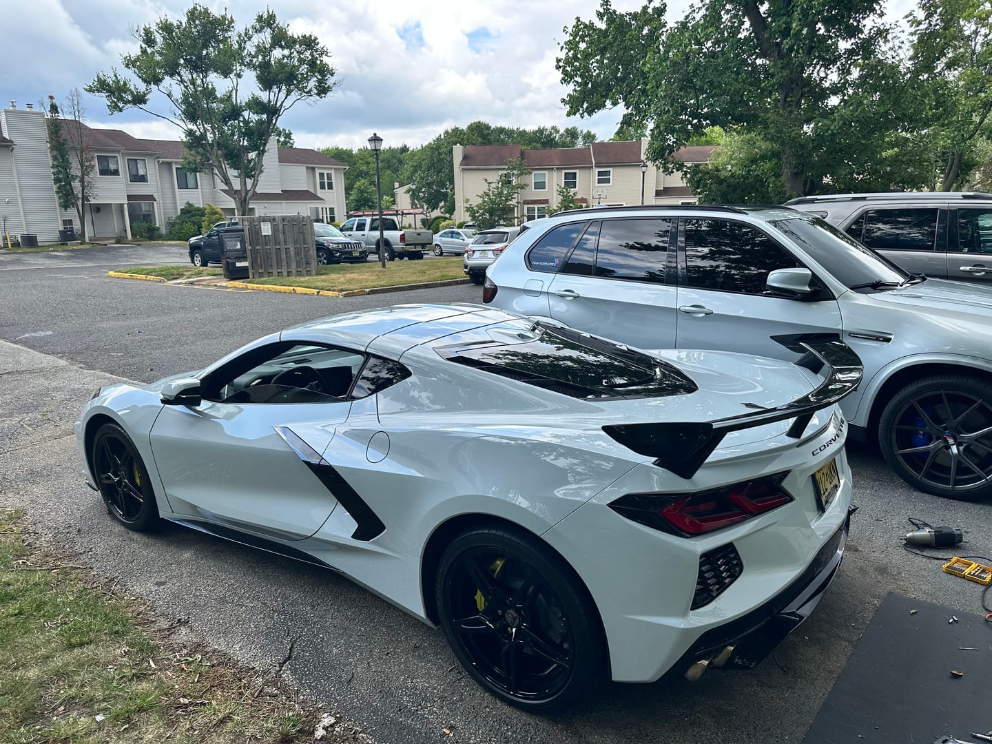 Customer photo review of Chevrolet Corvette C8 Rear Trunk Spoiler High Wing