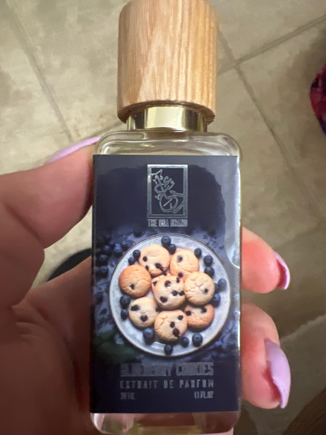 Customer photo review of Blueberry Cookies