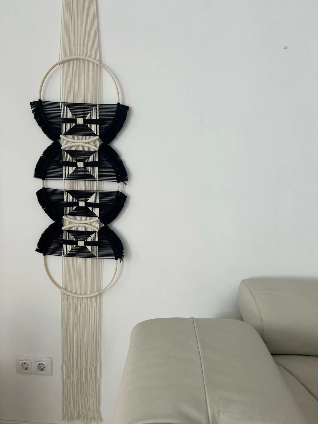 Customer photo review of Deco de macrame Mandala