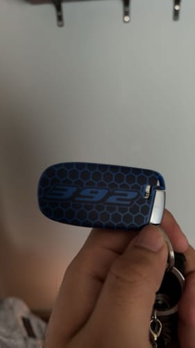 Customer photo review of 392 Honeycomb Key Fob Shell