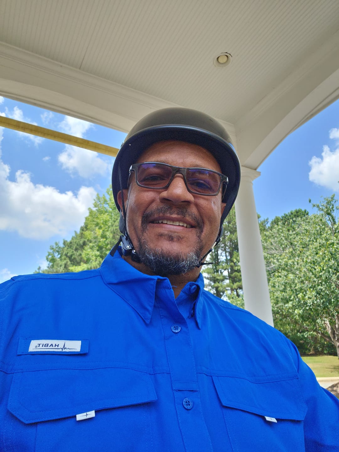 Customer photo review of World's Smallest & Lightest DOT Open Beanie Helmet - Gloss Black