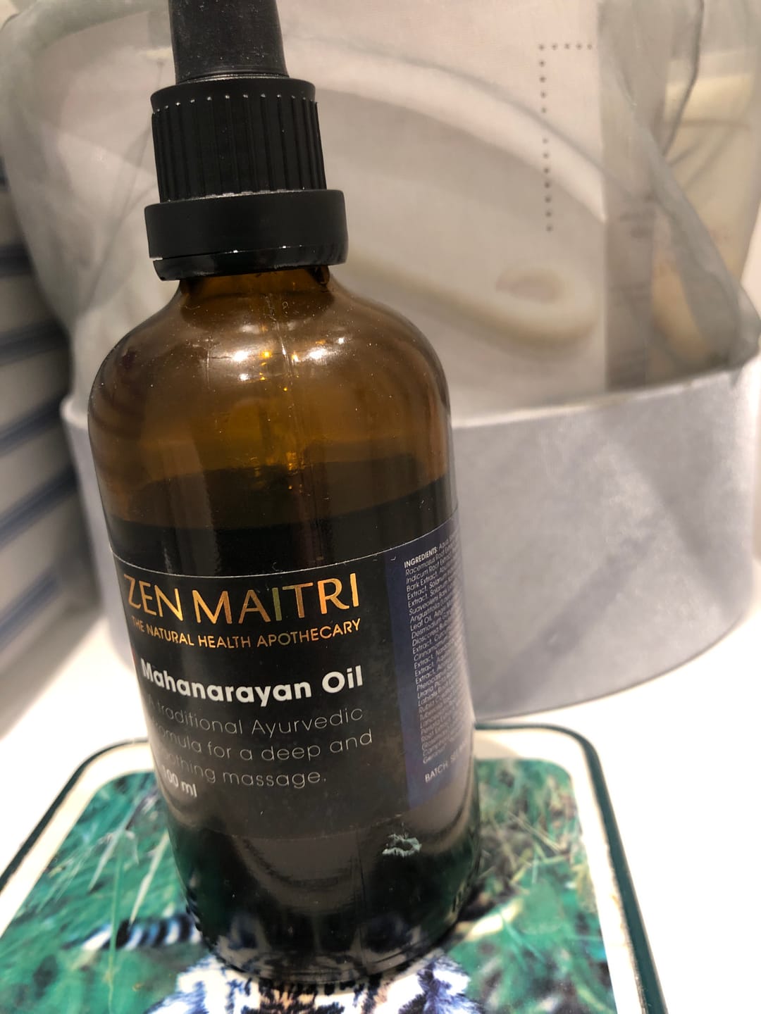Customer photo review of Mahanarayan Oil | For Joint & Muscle Pain Support