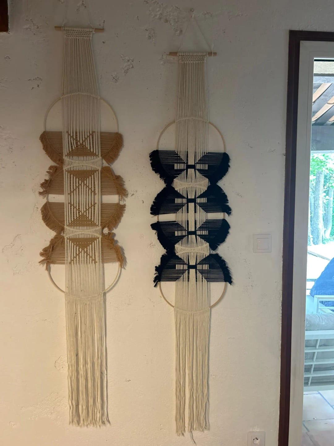 Customer photo review of Deco de macrame Mandala
