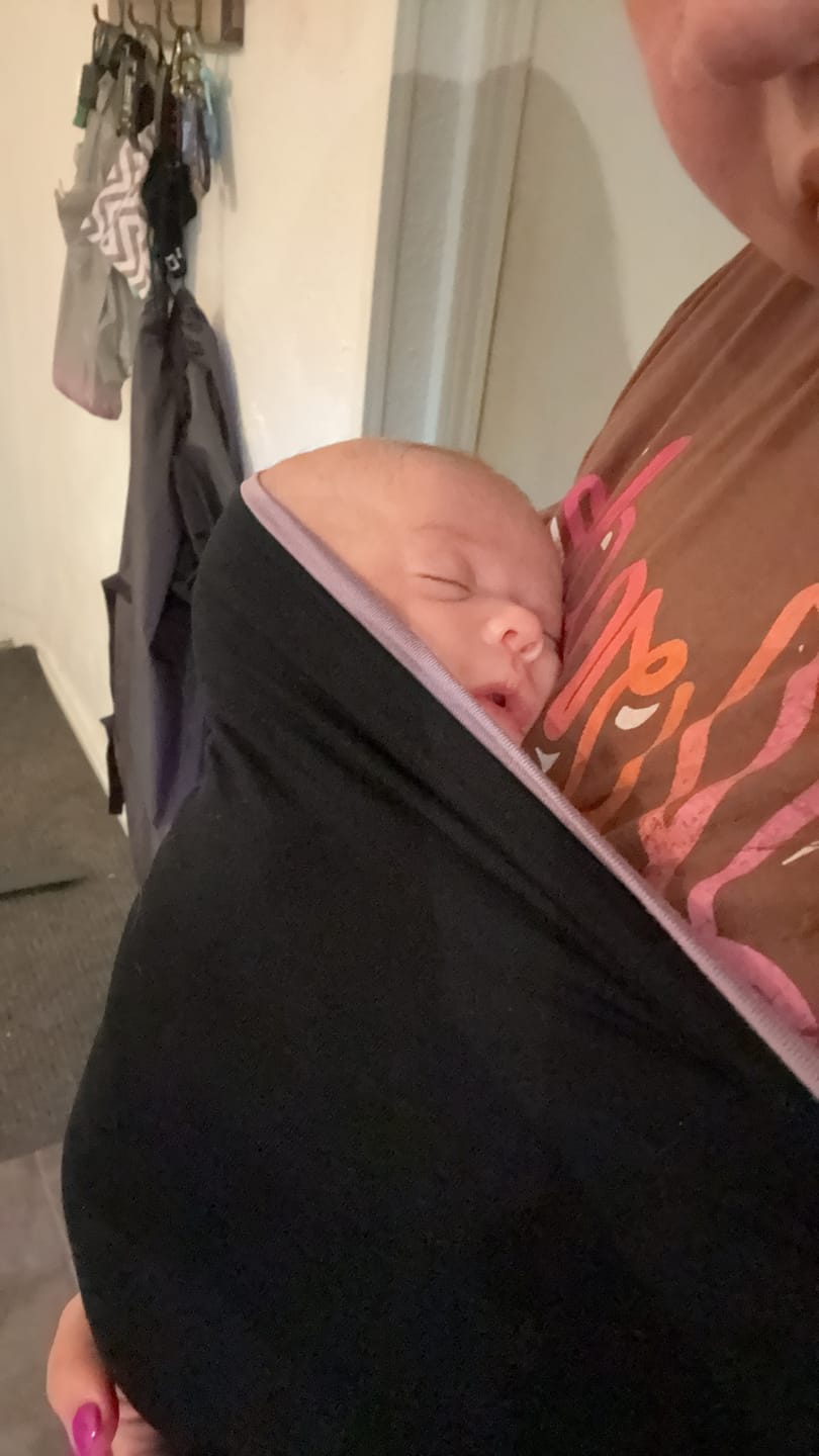 Customer photo review of Mama's Bonding Comforter