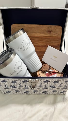 Customer photo review of Bundle (6) Custom Laser Engraved - 30oz Tumblers