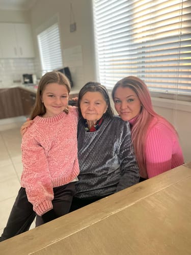 Customer photo review of Milkshake Pink lemonade duo set