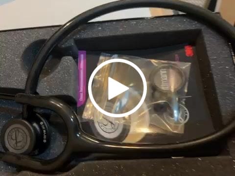 Customer video review of Littmann Classic III Monitoring Stethoscope: All Black 5803