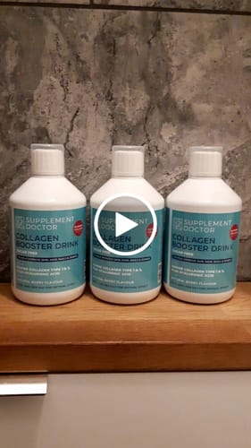 Customer video review of Triple Collagen Booster Drink 15,000mg - LIMITED TIME OFFER