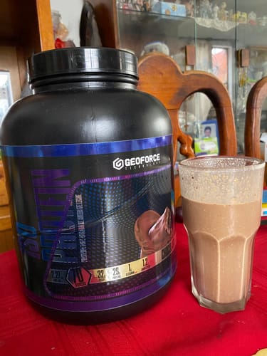 Customer photo review of ISO PROTEIN GEOFORCE 2.27 KG