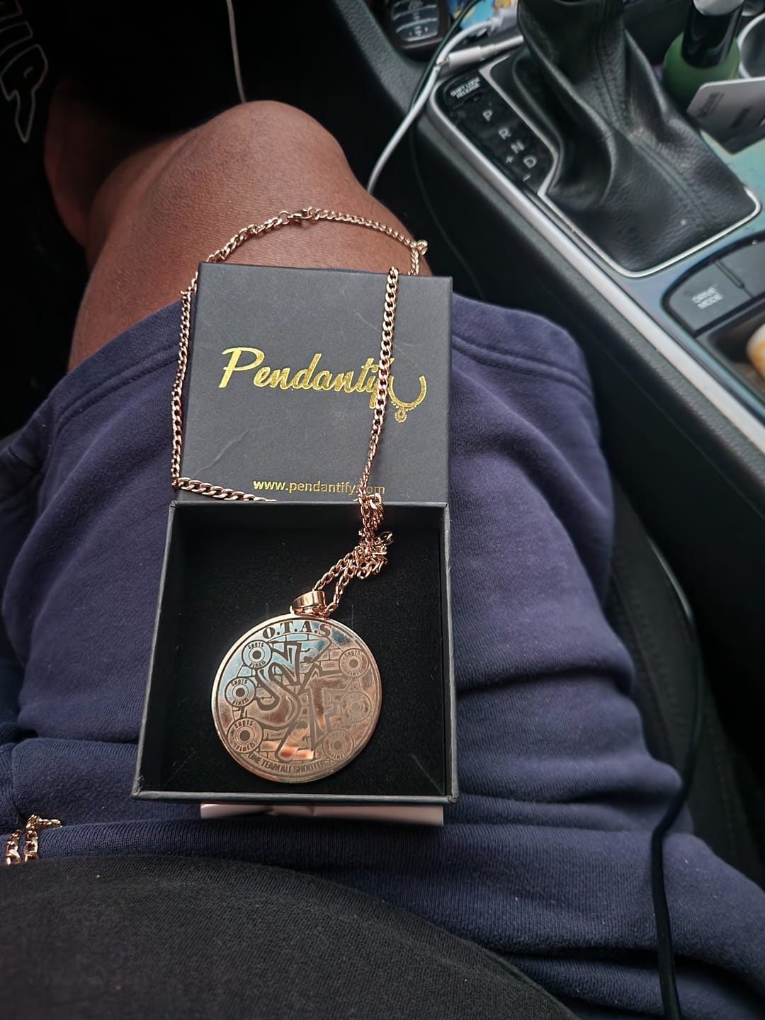Customer photo review of Cuban & Rope Necklace