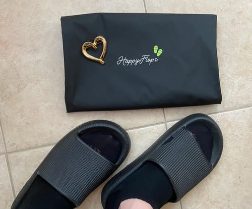 Customer photo review of HappyFlops Original