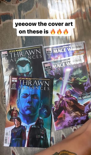 Customer photo review of Star Wars: Thrawn Alliances (2024) #4