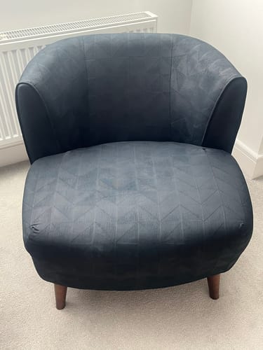 Customer photo review of Fabric Paint -- Dark Blue