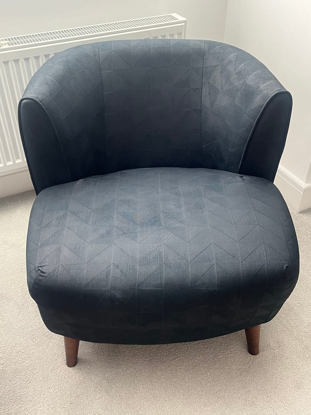 Customer photo review of Fabric Paint -- Dark Blue