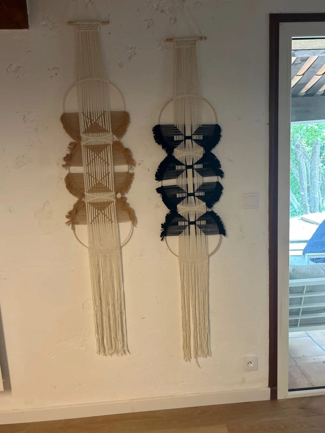 Customer photo review of Deco de macrame Mandala