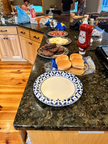 Customer photo review of Ground Bison Patties