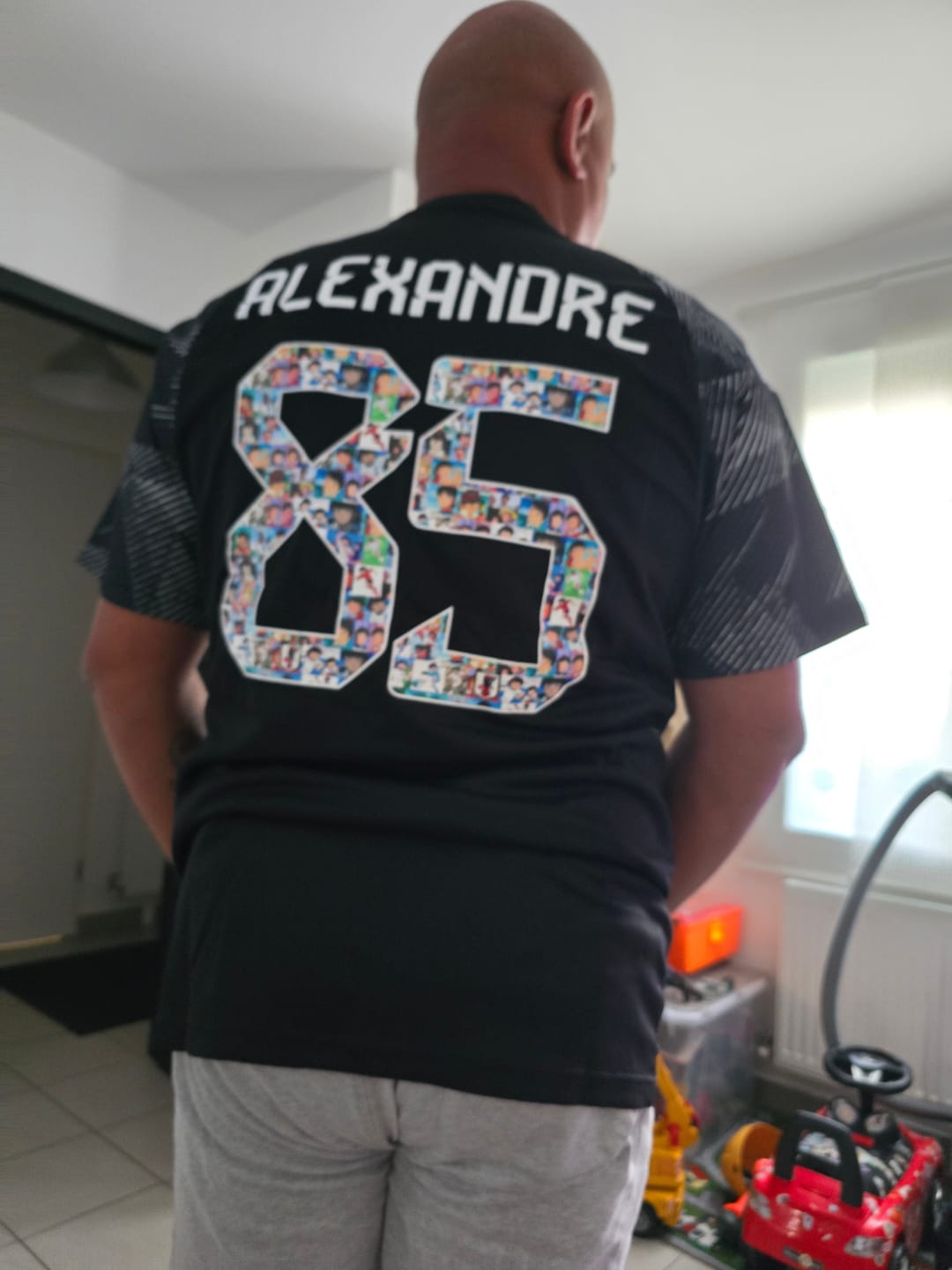 Customer photo review of Maillot Japon 2022/23 - BLACK - Flocage animé