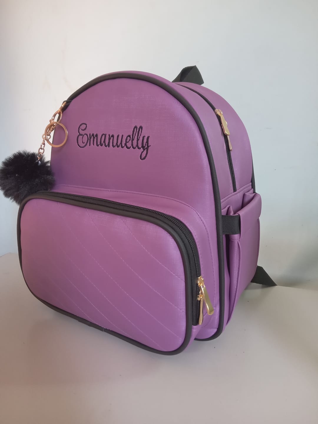 Customer photo review of DUNA 0.9MM FUNDO MALHA COR ROXO