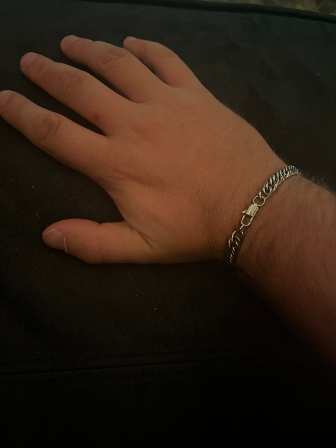 Customer photo review of THE CHAIN BRACELET. - SILVER