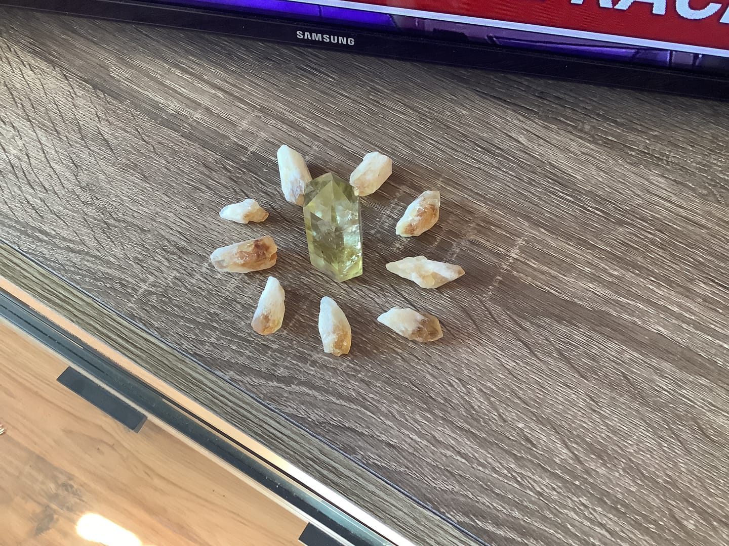 Customer photo review of 9-Piece Citrine Set 👉 $12 Deal of the Day