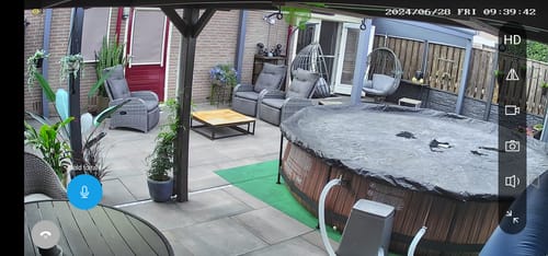 Customer photo review of Beveiligingscamera voor buiten / 5 MP / IP-camera / Outdoor / 5GHz en 2,4 GHz wifi / nachtzicht in kleur / bewegingsmelder met alarm / 24/7 opnemen / IP66 waterdicht