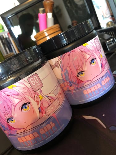 Customer photo review of Gamer Girl Bath Water