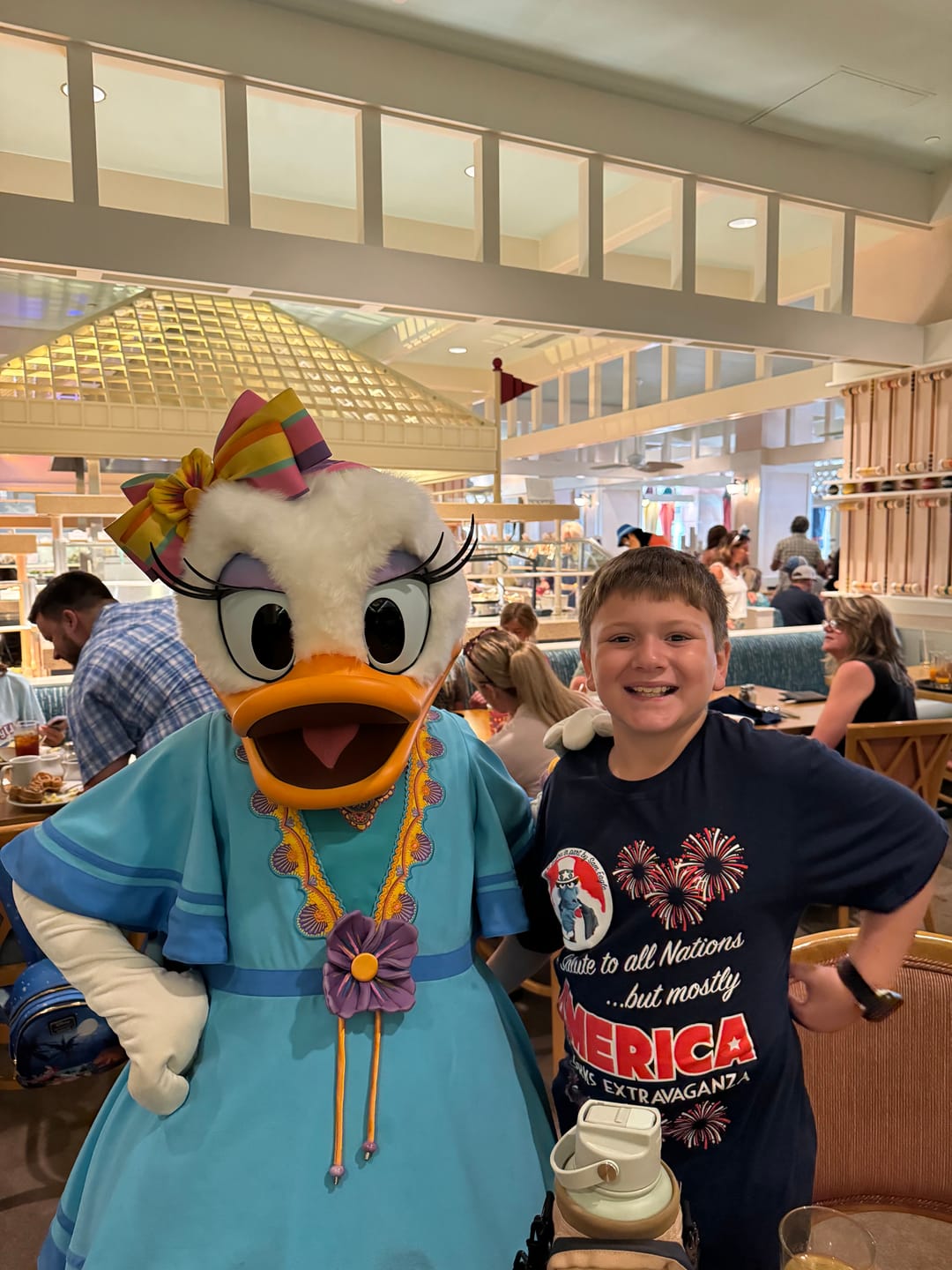 Customer photo review of Sam Eagle Salute To All Nations Muppet Vision 3D Shirt
