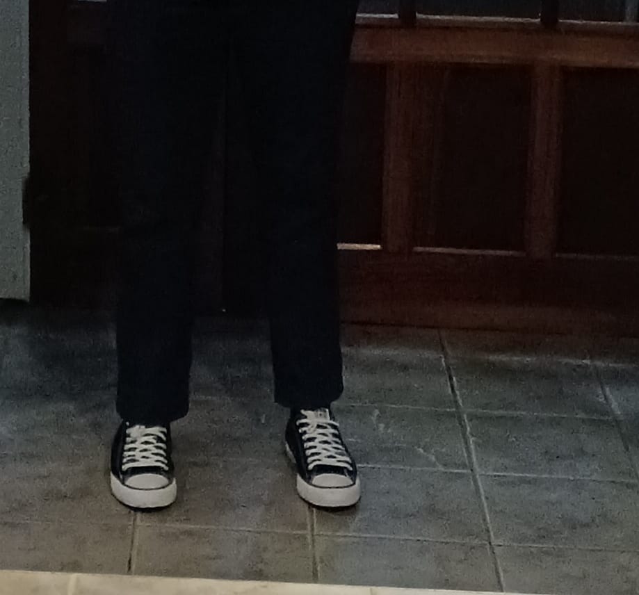 Customer photo review of Zapatillas Converse Chuck Taylor Core Negro