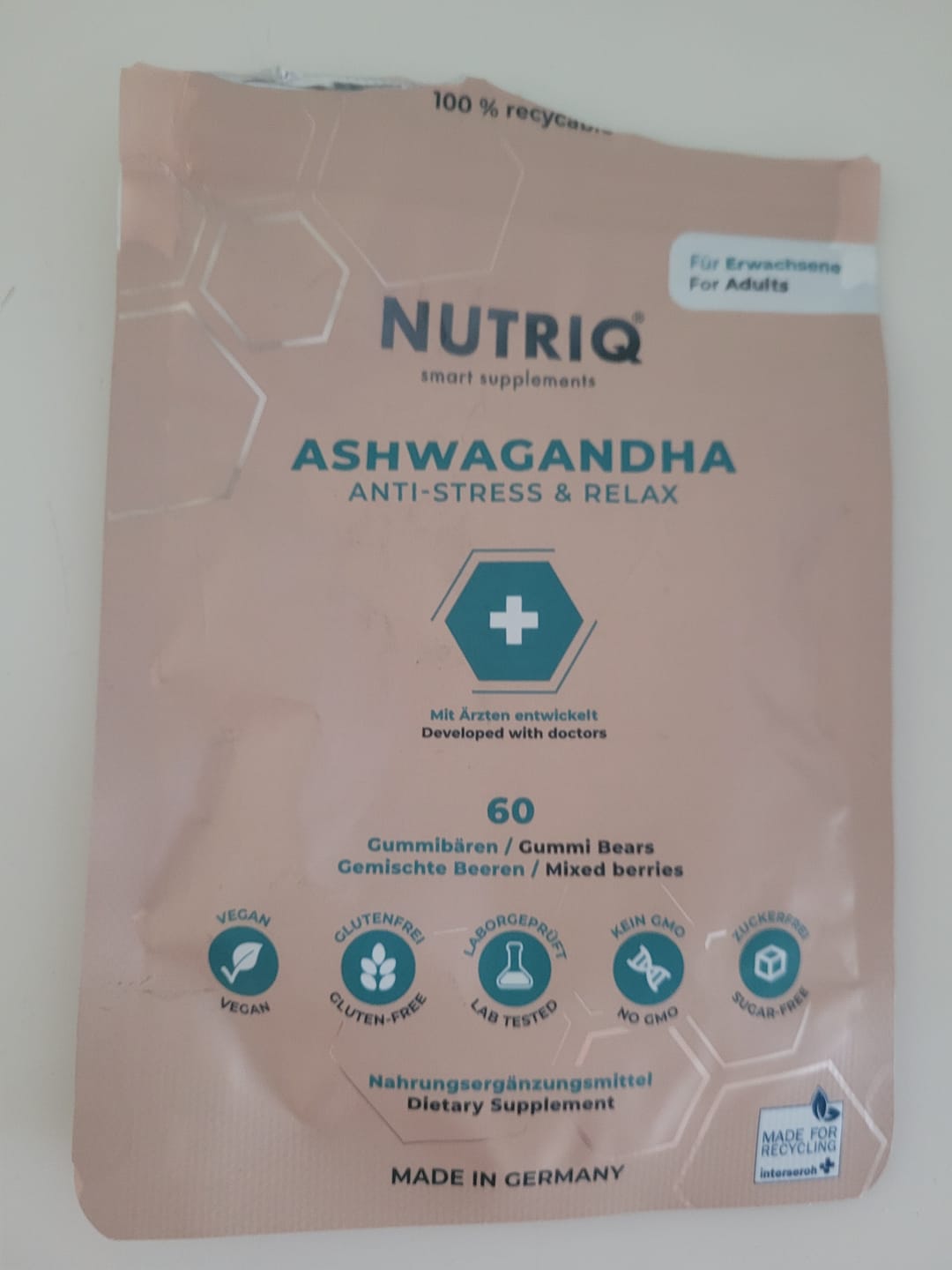 Customer photo review of Ashwagandha