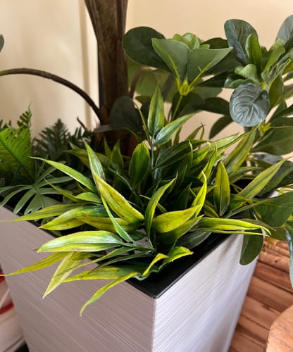 Customer photo review of Bamboe Kunstplant 22cm