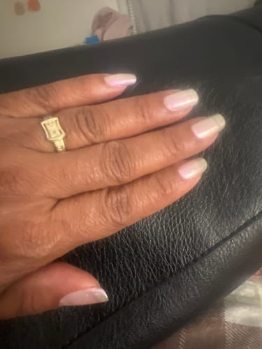 Customer photo review of Rocket Nail Fuel Nail Repair - Clear