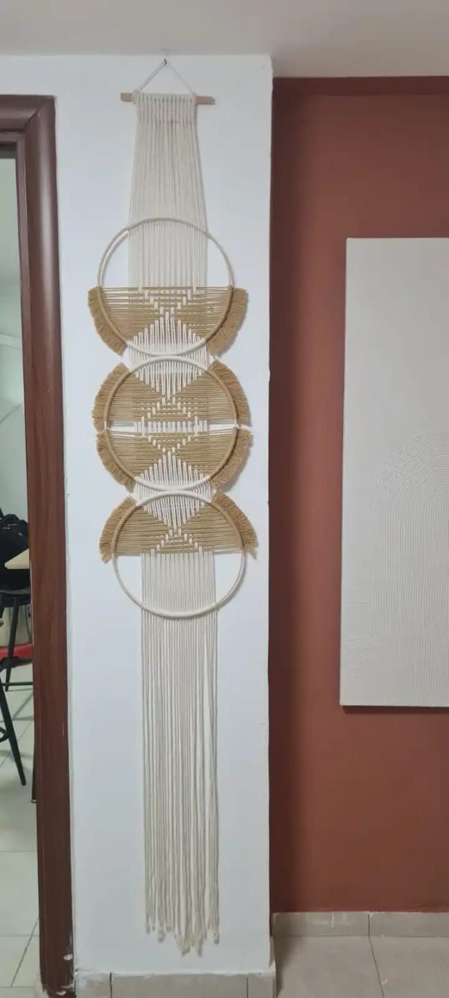 Customer photo review of Deco de macrame Mandala