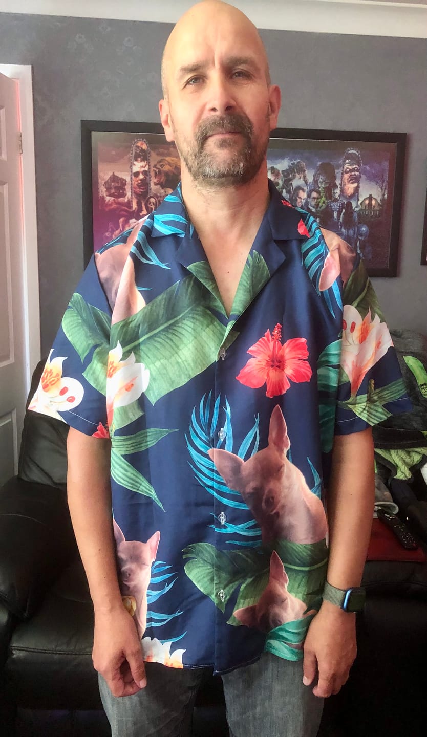 Customer photo review of Your photo - Personalised hawaiian shirt