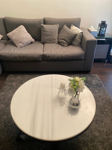 Customer photo review of ترابيزة قهوة 80×80سم - JO55