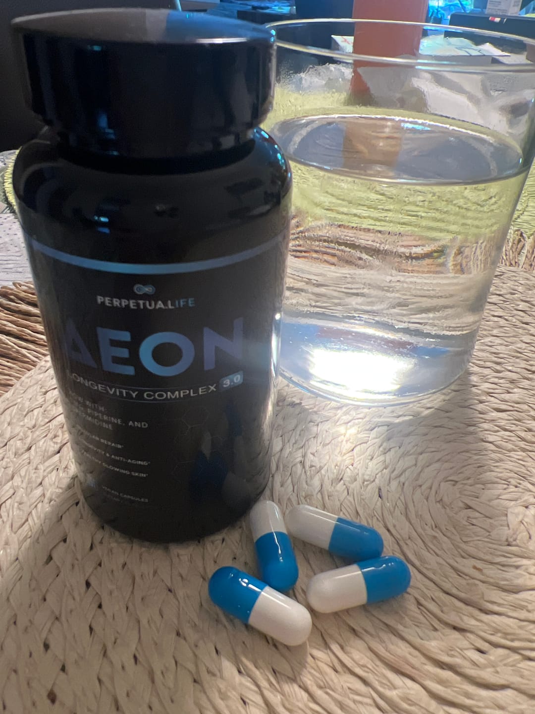 Customer photo review of AEON™ NAD+ Liposomal Longevity Complex with Nicotinamide DUO™