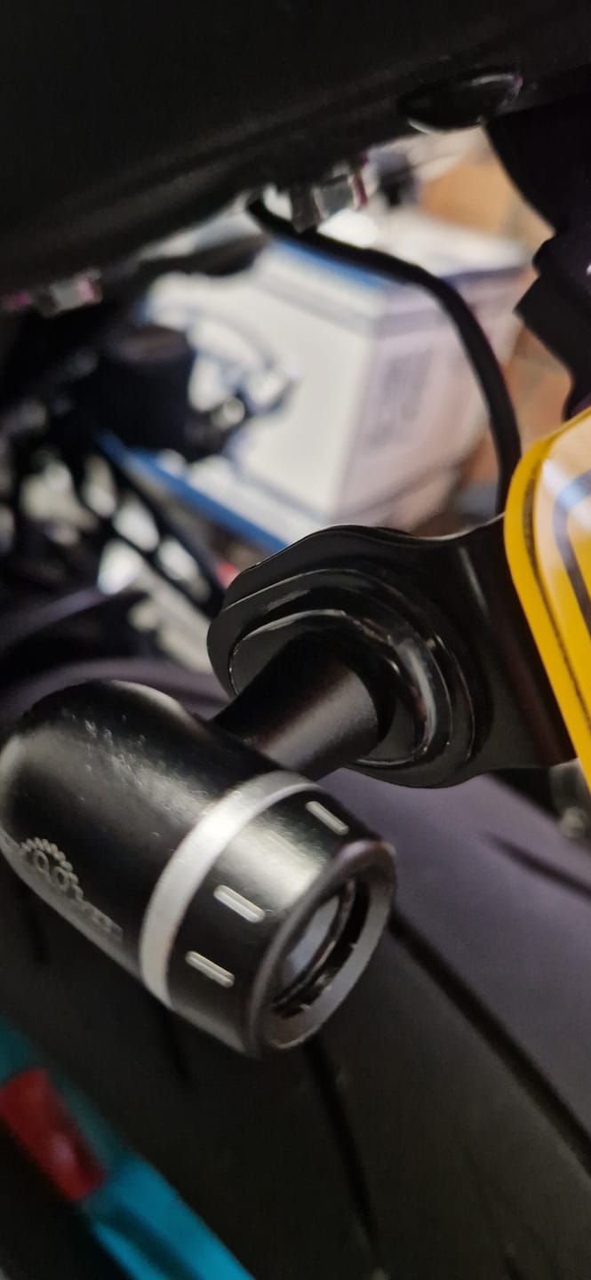 Customer photo review of Indicator Holder - Yamaha (Pair)