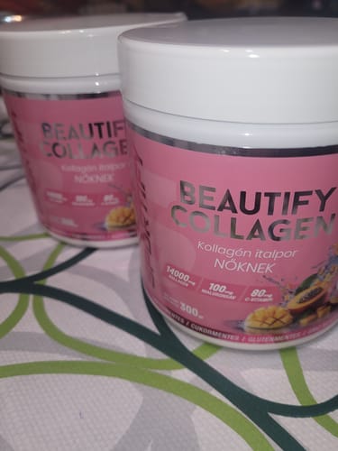 Customer photo review of Beautify Kollagén italpor nőknek
